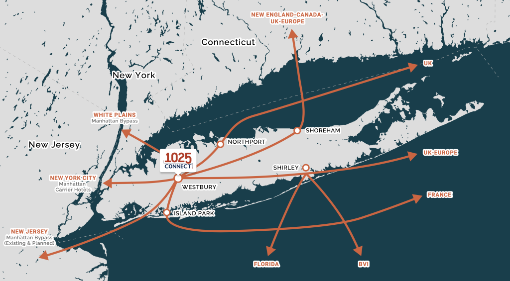 Map of Nassau County